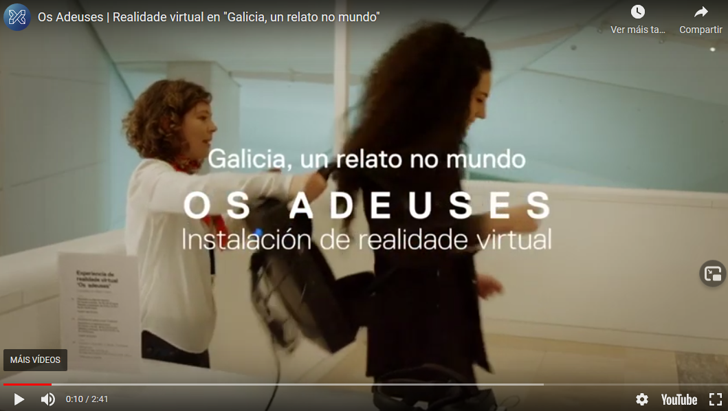 Galicia un relato no mundo: Os adeuses