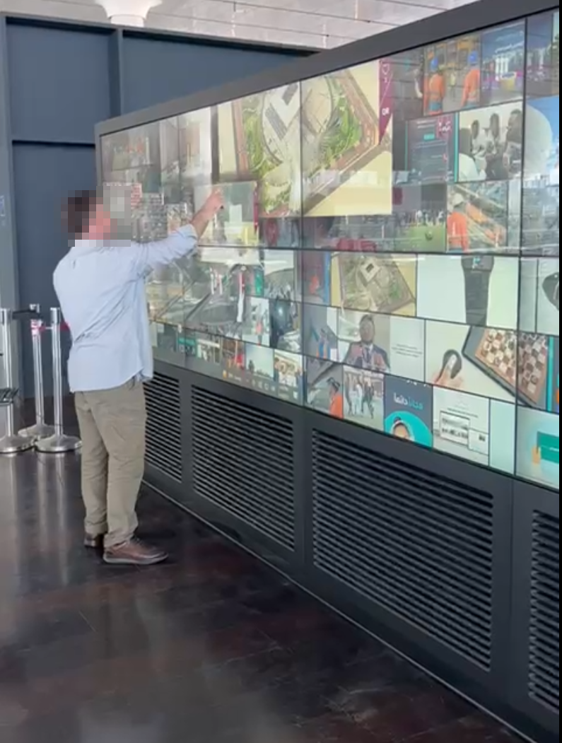 Videowall – Qatar QNL Knowledge Collection